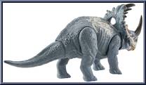 Sinoceratops from Jurassic World - Primal Attack - Sound Strike manufactured by Mattel [Loose]