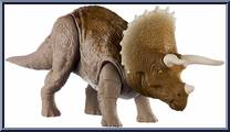 Triceratops from Jurassic World - Primal Attack - Sound Strike manufactured by Mattel [Loose]