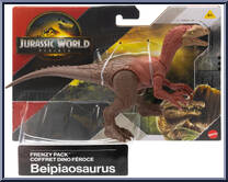 Beipiaosaurus from Jurassic World - Rebirth - Frenzy Pack manufactured by Mattel [Front]