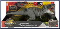 Power Devour Tyrannosaurus Rex from Jurassic World - Rebirth - Dinosaurs manufactured by Mattel [Front]
