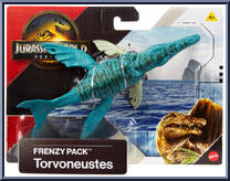 Torvoneustes from Jurassic World - Rebirth - Frenzy Pack manufactured by Mattel [Front]