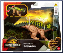 Yuxisaurus from Jurassic World - Rebirth - Strike Attack manufactured by Mattel [Front]