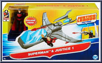 Superman & Justice 1 from Justice League Action - Vehicles manufactured by Mattel [Front]