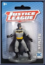 Batman (Black / Gray) from Justice League - PVC manufactured by Mattel [Front]