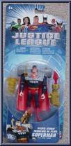 Superman (Blue) from Justice League - Silver Storm manufactured by Mattel [Front]