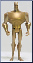 Amazo (Gold) from Justice League Unlimited - Blue Cards manufactured by Mattel [Loose]