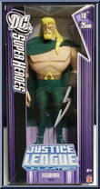 Aquaman from Justice League Unlimited - 10" Scale - DC Super Heroes - Purple Box manufactured by Mattel [Front]