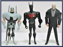 Warhawk / Batman / Bruce Wayne from Justice League Unlimited - 3-Packs - DC Universe manufactured by Mattel [Loose]