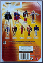 Copperhead from Justice League Unlimited - DC Super Heroes - Orange Cards manufactured by Mattel [Back]