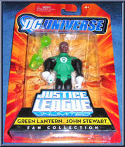 Green Lantern (John Stewart) from Justice League Unlimited - DC Universe - Fan Collection manufactured by Mattel [Front]