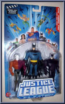 Metamorpho / Batman / Wildcat from Justice League Unlimited - 3-Packs manufactured by Mattel [Front]
