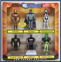 Key / Batman / Silver Banshee / Shadow Thief / KG Beast / Atomic Skull Action Figure