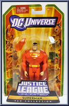 Superman (Orange Suit) from Justice League Unlimited - DC Universe - Fan Collection manufactured by Mattel [Front]