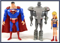Superman / Supergirl / Steel Action Figure