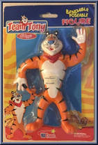 Tony the Tiger from Kellogg's - Bendables manufactured by NJ Croce [Front]