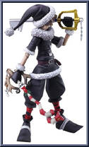Sora (Christmas Town Ver.) from Kingdom Hearts - Kingdom Hearts II - Bring Arts manufactured by Square Enix [Loose]