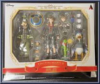 Sora & Donald Duck & Goofy (Toy Story Ver.) from Kingdom Hearts - Kingdom Hearts III - Bring Arts manufactured by Square Enix [Front]