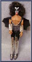 Gene Simmons from KISS - Basic Figures manufactured by Mego [Loose]