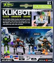 Sabre from Klikbot - Series 3 - Guardian manufactured by Zing [Back]