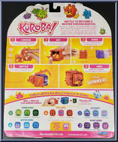 Hootslumber vs Spark-Lug from Kuroba! - Battle Pack manufactured by Playmates [Back]