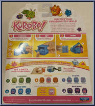 Umberleaf & Practice Cube from Kuroba! - Training Pack manufactured by Playmates [Back]