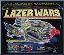 Destroyer from Lazer Wars - Basic Series manufactured by Toy Island [Front]