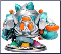 Blitzcrank XL (Space Groove) from League of Legends - Series 4 manufactured by Riot Games [Loose]