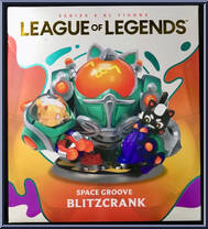 Blitzcrank XL (Space Groove) from League of Legends - Series 4 manufactured by Riot Games [Front]