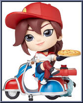 Sivir (Pizza Delivery) from League of Legends - Series 3 manufactured by Riot Games [Loose]