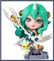 Star Guardian Soraka from League of Legends - Series 3 manufactured by Riot Games [Loose]