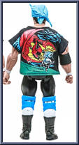 Mikey Whipwreck (Blue Ankles / Bloody) from Legends of Professional Wrestling - Yellow Cards manufactured by Figures Toy Company [Loose]