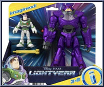 Buzz & Battle Blast Zurg from Lightyear - Imaginext manufactured by Fisher-Price [Front]