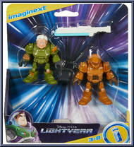 Darby Steel & ZAP Patrol from Lightyear - Imaginext manufactured by Fisher-Price [Front]