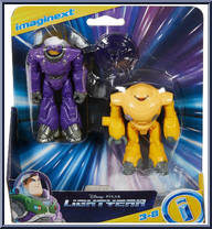 Zurg & Zyclops from Lightyear - Imaginext manufactured by Fisher-Price [Front]