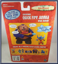 Quick Fire Jumba with Stitch from Lilo & Stitch - Basic Series manufactured by Hasbro [Back]