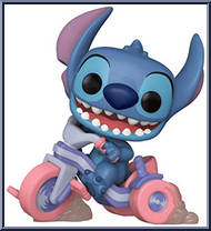 Stitch On Tricycle Action Figure