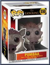 Pumbaa (Live Action) from Lion King - Pop! Vinyl Figures manufactured by Funko [Front]