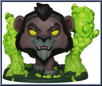 Scar with Flames (Green) (Deluxe) from Lion King - Pop! Vinyl Figures manufactured by Funko [Loose]