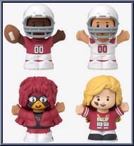 Arizona Cardinals from Little People Collector - NFL manufactured by Fisher-Price [Loose]
