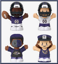 Baltimore Ravens from Little People Collector - NFL manufactured by Fisher-Price [Loose]