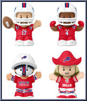 Buffalo Bills (Alternate Jersey) from Little People Collector - NFL manufactured by Fisher-Price [Loose]