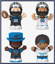 Carolina Panthers from Little People Collector - NFL manufactured by Fisher-Price [Loose]