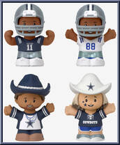 Dallas Cowboys from Little People Collector - NFL manufactured by Fisher-Price [Loose]