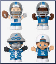 Detroit Lions from Little People Collector - NFL manufactured by Fisher-Price [Loose]
