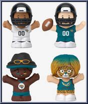 Jacksonville Jaguars from Little People Collector - NFL manufactured by Fisher-Price [Loose]