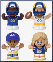 Los Angeles Rams from Little People Collector - NFL manufactured by Fisher-Price [Loose]