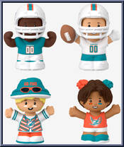 Miami Dolphins from Little People Collector - NFL manufactured by Fisher-Price [Loose]
