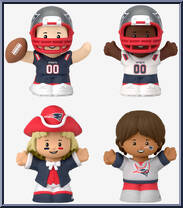 New England Patriots from Little People Collector - NFL manufactured by Fisher-Price [Loose]