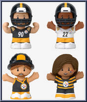 Pittsburgh Steelers from Little People Collector - NFL manufactured by Fisher-Price [Loose]
