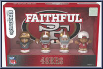 San Francisco 49ers from Little People Collector - NFL manufactured by Fisher-Price [Front]
